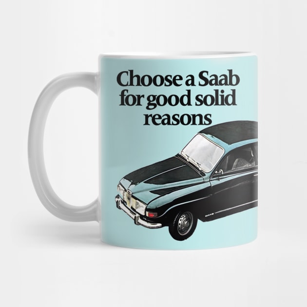 SAAB 96 - advert by Throwback Motors